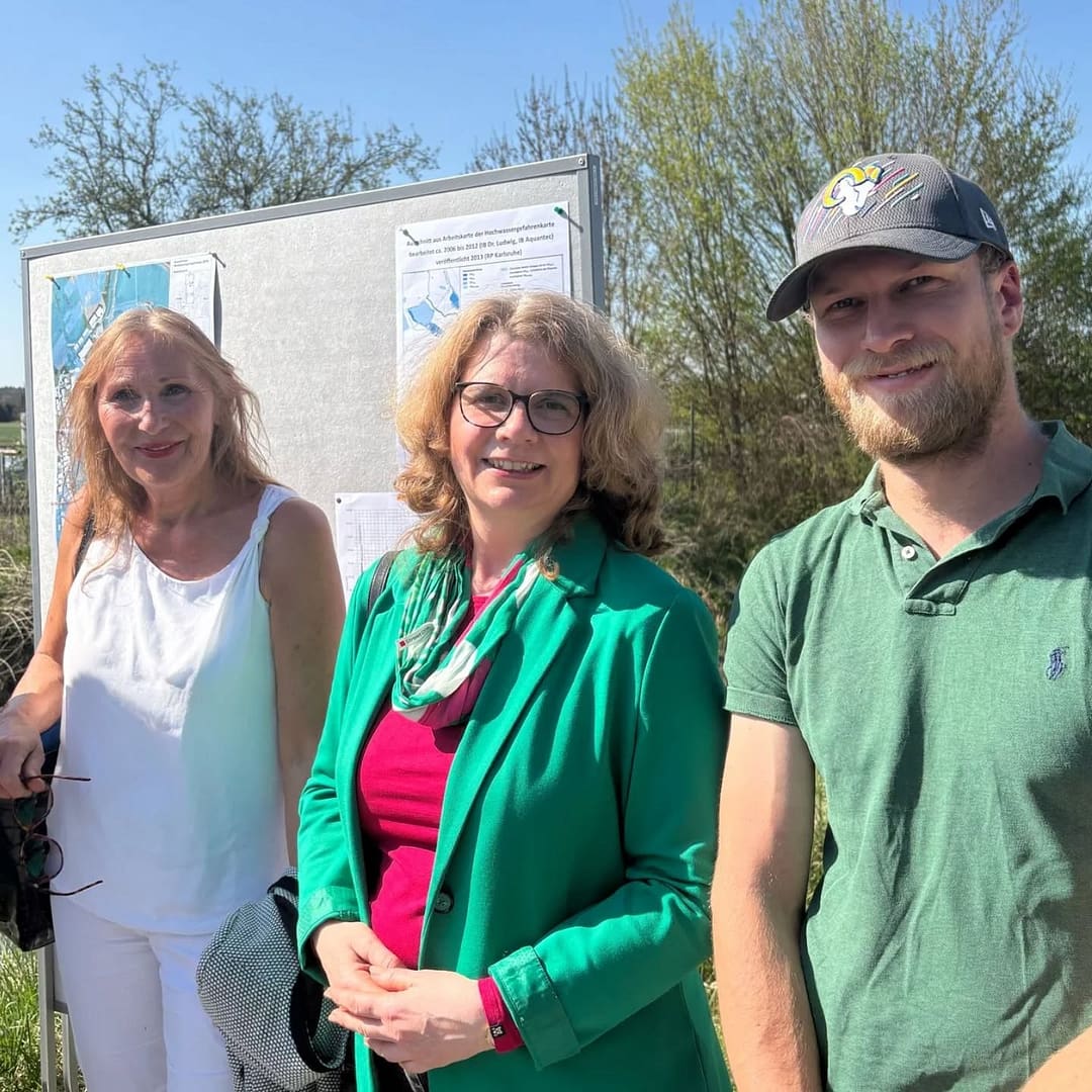 Infoveranstaltung Hochwasserschutz Kranichbachdamm