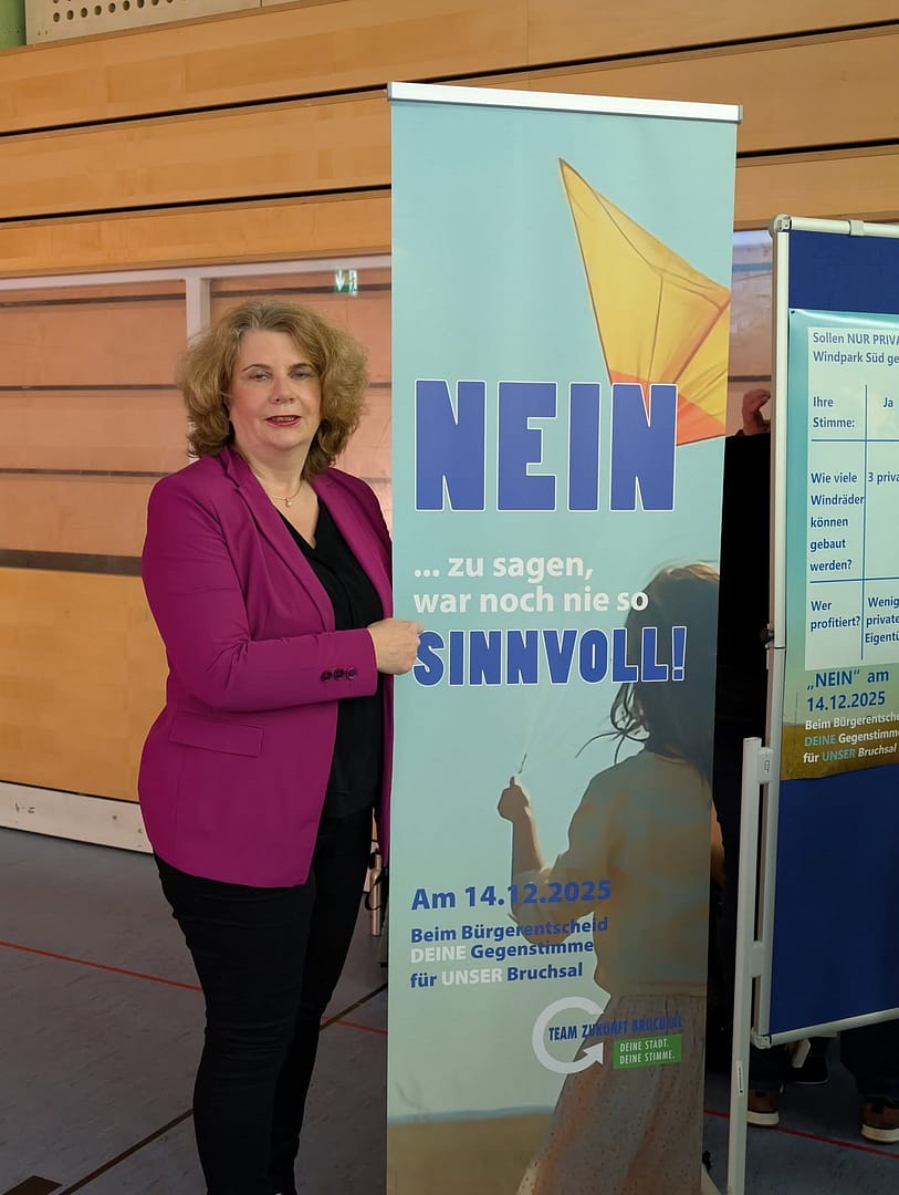 Infoveranstaltung zur Windenergie in Bruchsal